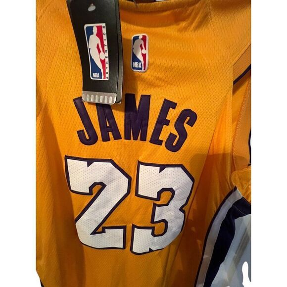 Nike Wish Los Angeles Lakers LeBron James 23 Jersey Men's XL (52) - Picture 4 of 9